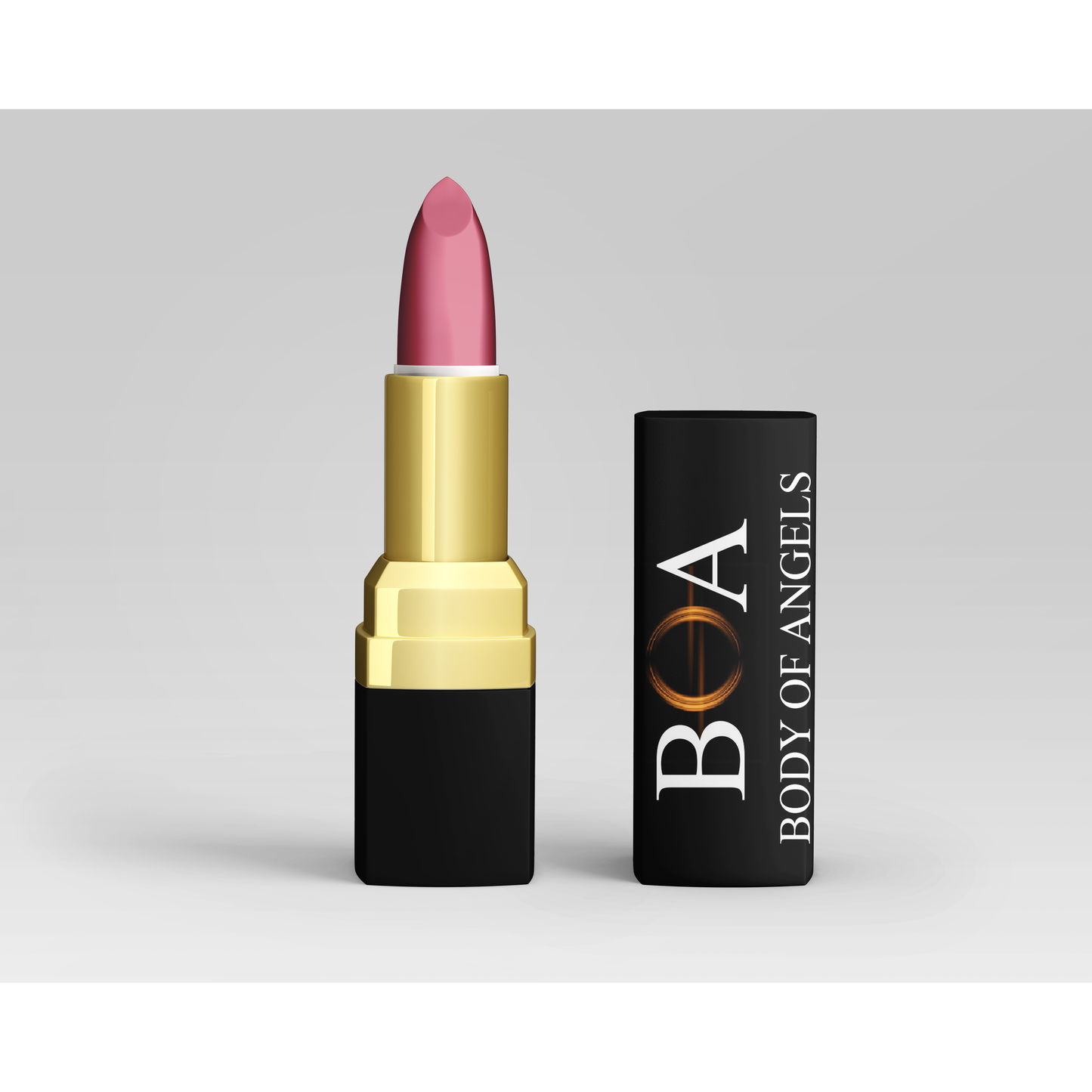 Rosehips & Carrot Seed Herbal Lipstick & Lip Gloss (ANGELIC PINK)