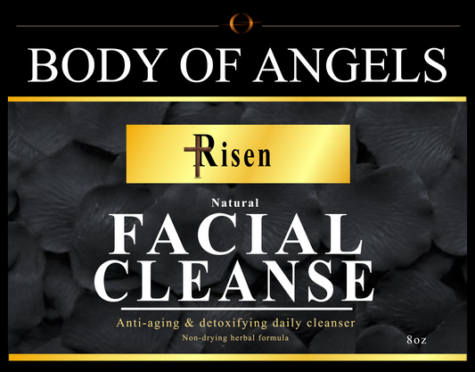 RISEN Natural Facial Cleanser (8oz), Clean & Youthful formula