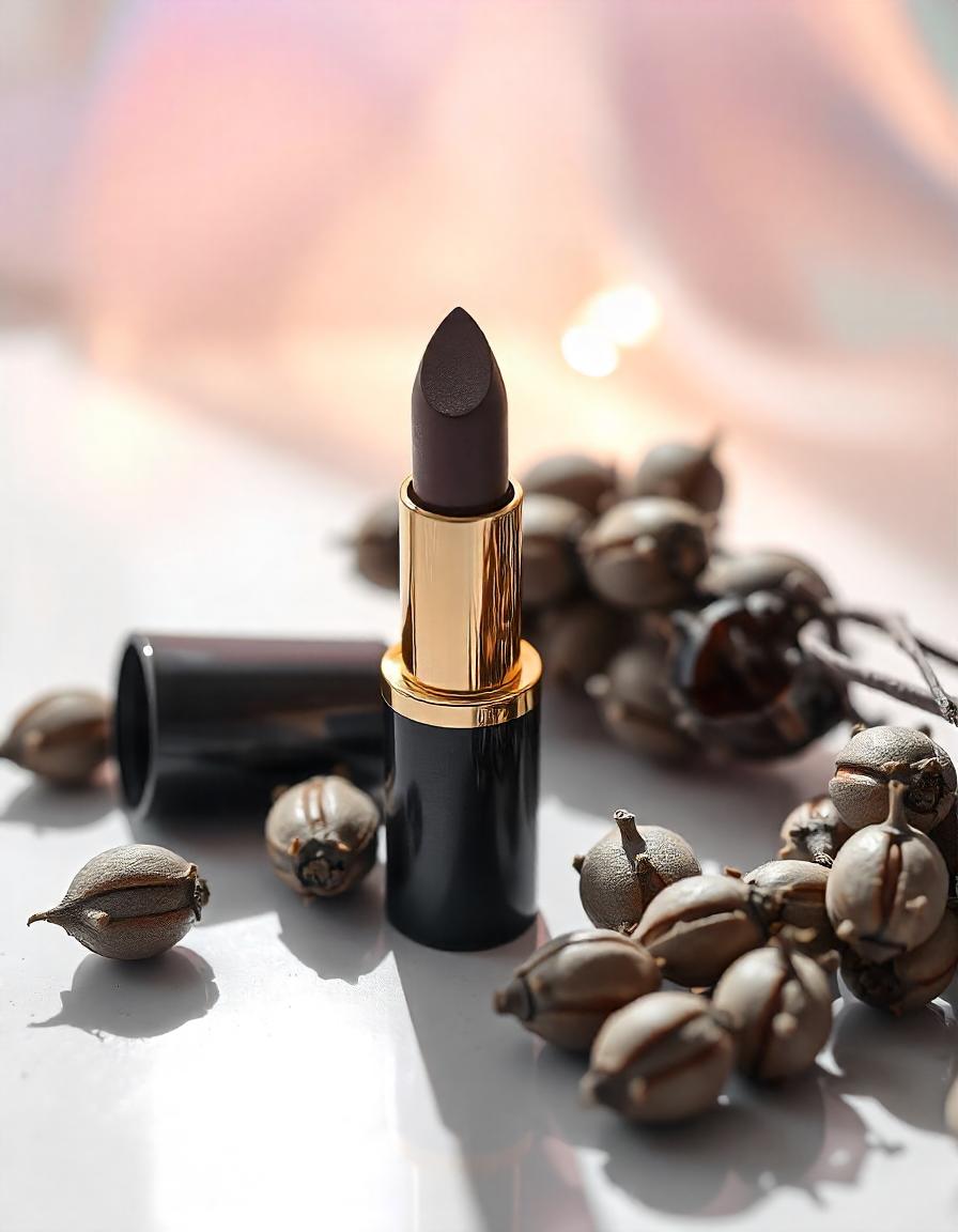 Herbal Lipstick w/Tepezcohuite (BLESSED BROWN)