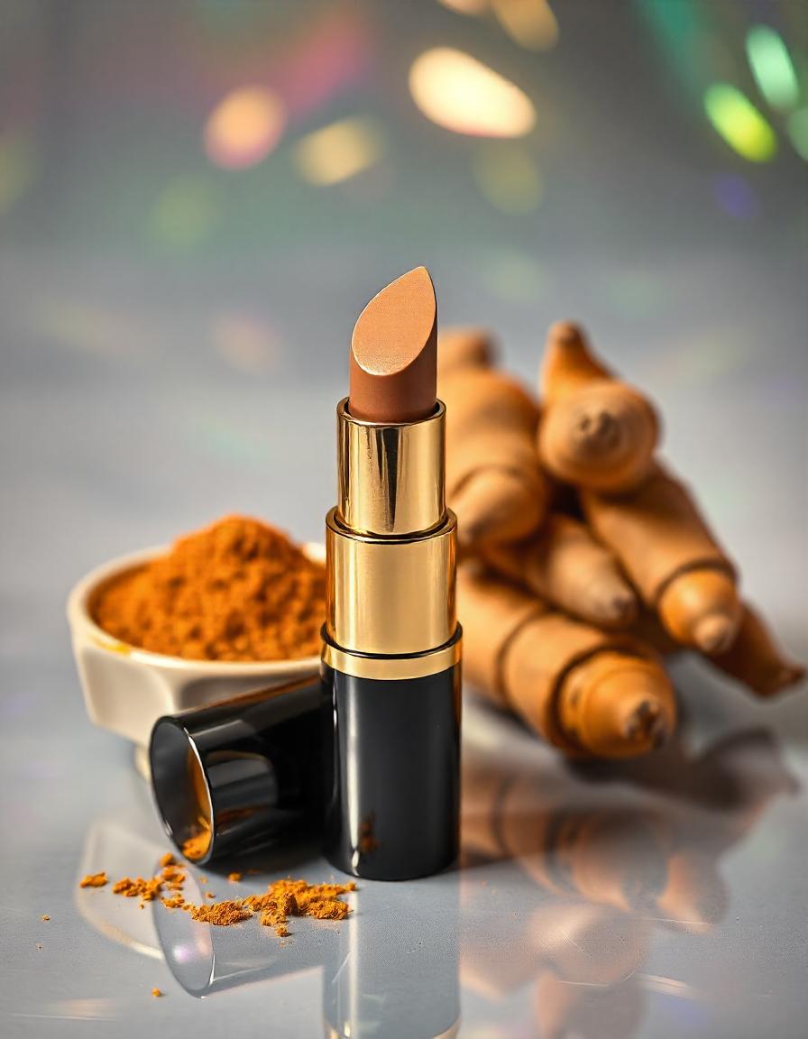 Turmeric Herbal Lipstick (w/Burdock root) VIRGIN/ NUDE