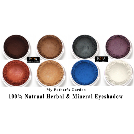 MY FATHER'S GARDEN Herbal Eyeshadow (8pack, 1.5g each), Organic