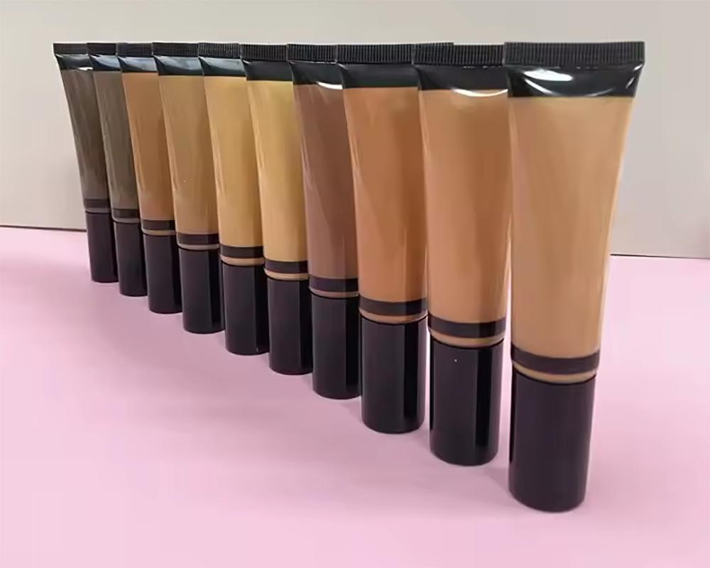 Second skin natural herbal and mineral organic concealer by Body of Angels, turmeric, rose, carrot seed, jojoba and more